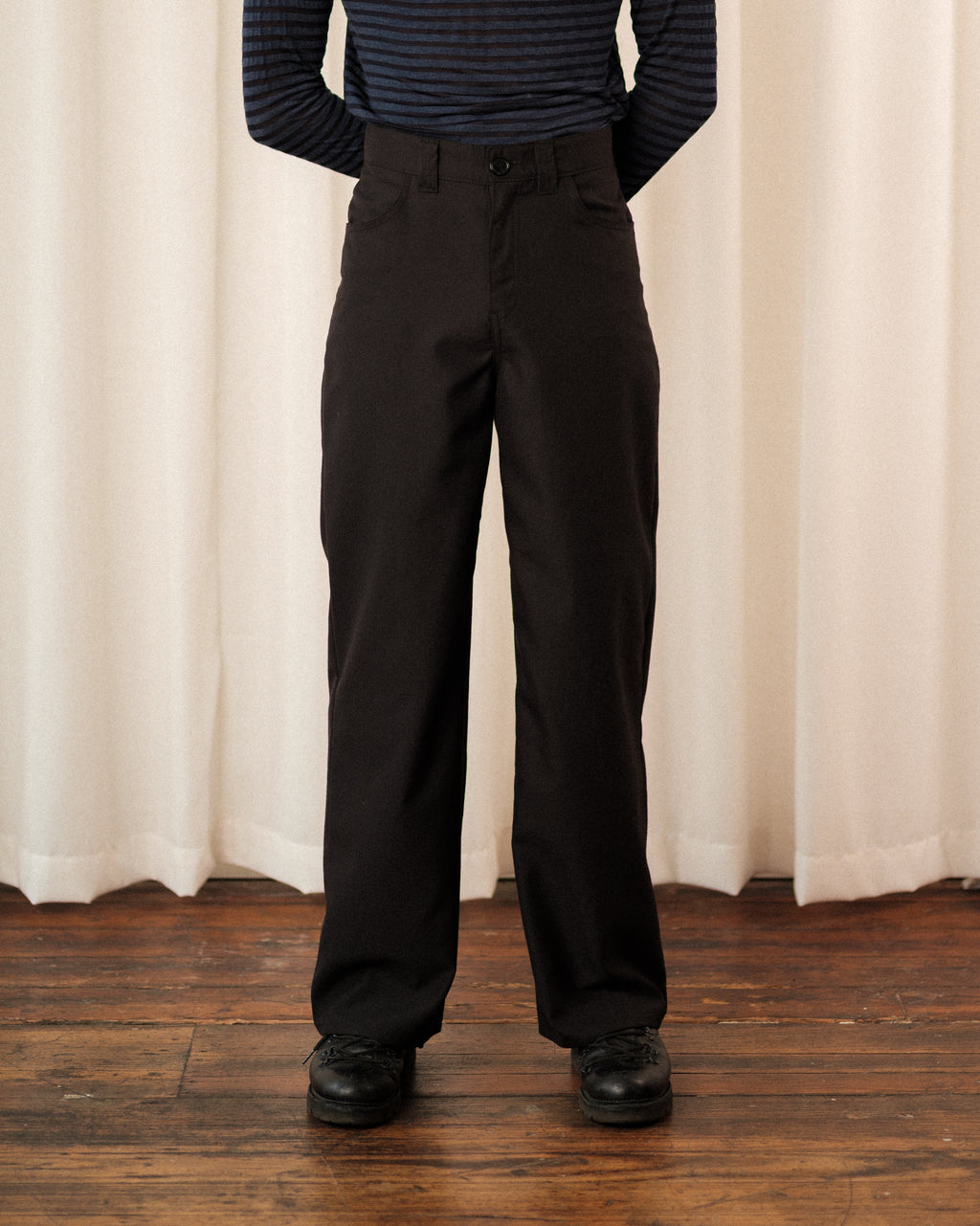 'Tinari' Suit Trouser in Black
