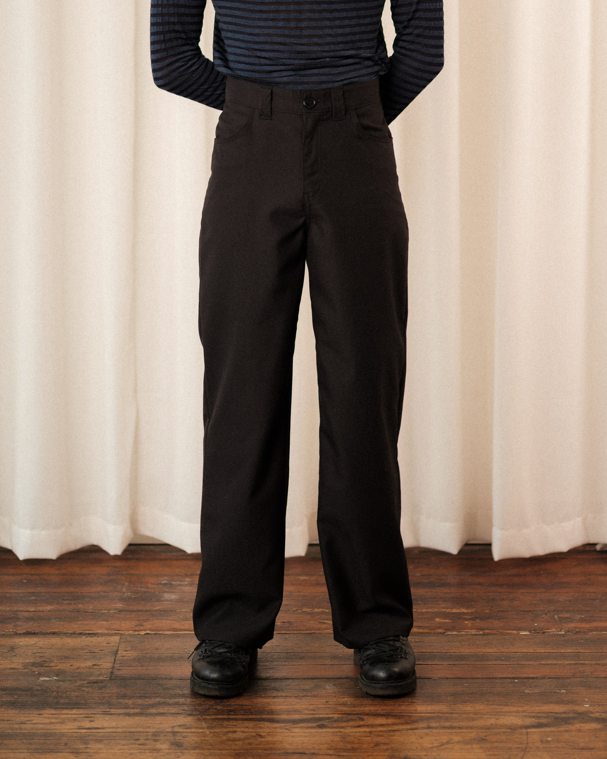 'Tinari' Suit Trouser in Black