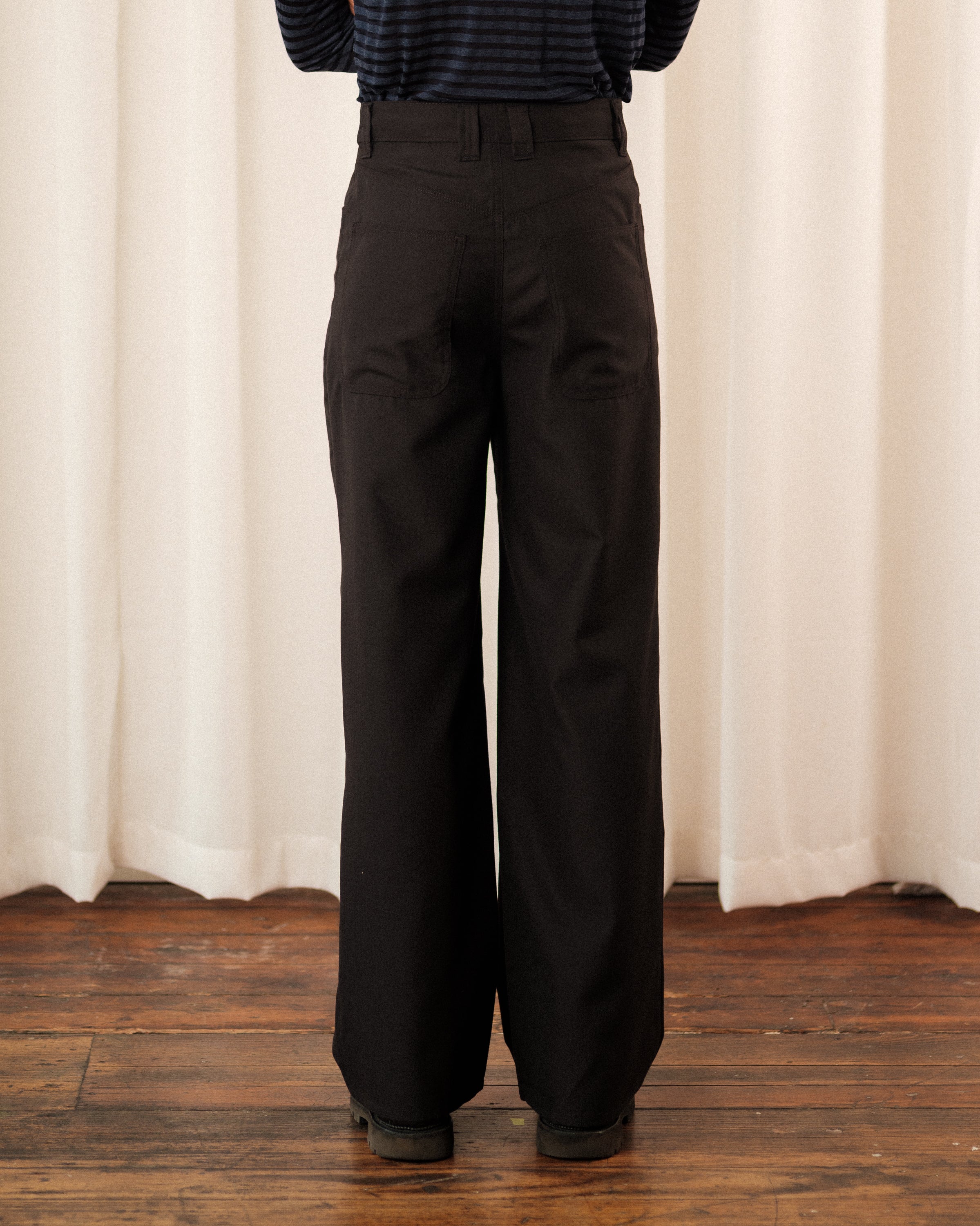 'Tinari' Suit Trouser in Black