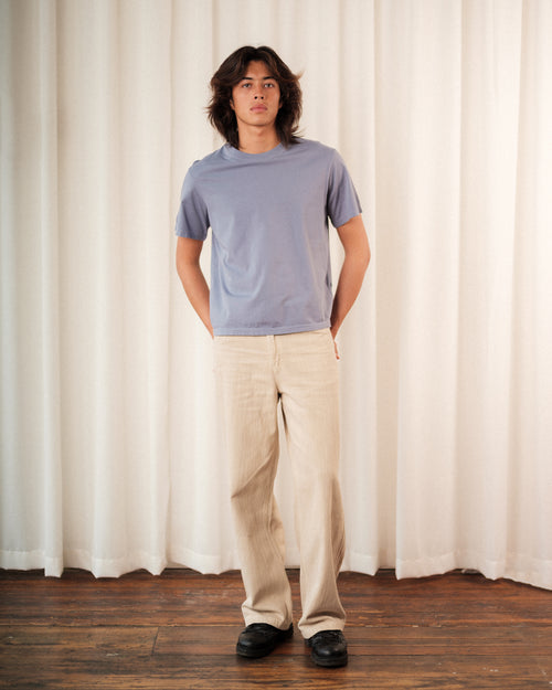 'Guerrero' Tee in Blue Granite