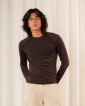'Al' Raglan Longsleeve In Fudge