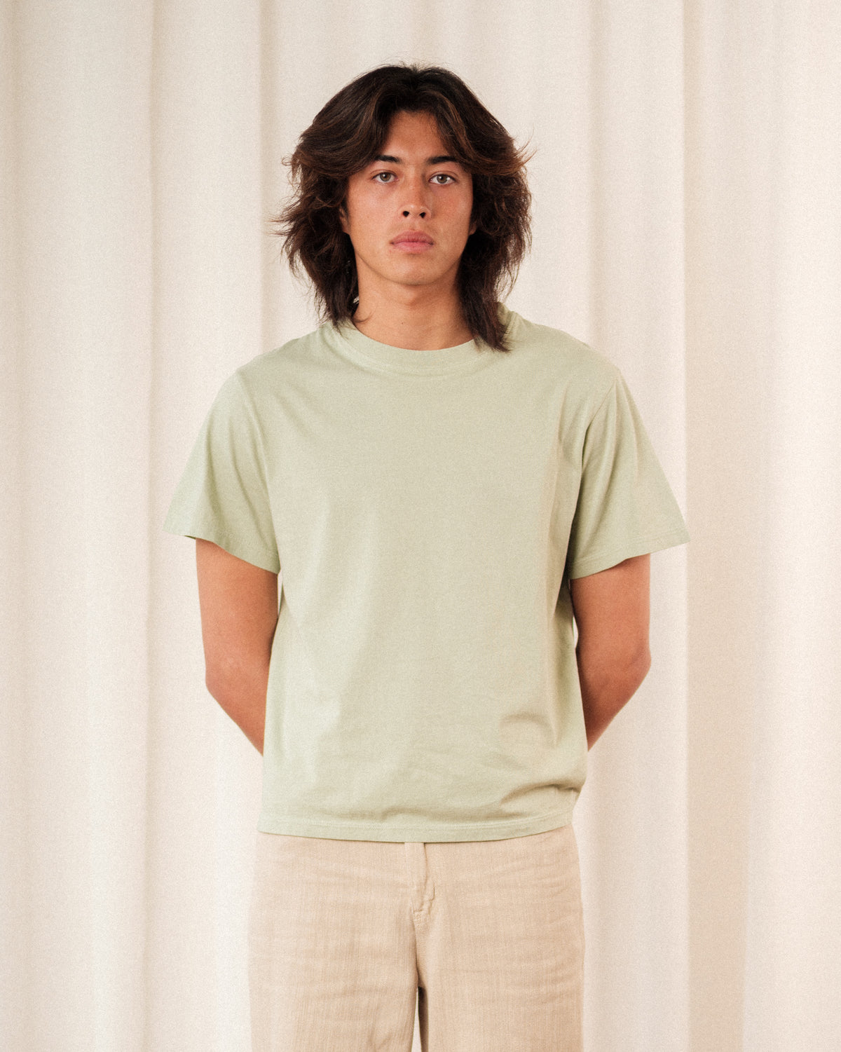 'Guerrero' Tee in Lint